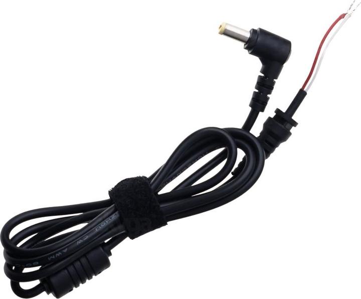 Image du produit Akyga AK-SC-03 Ersatz-DC-Kabel für Notebook-Netzteil schwarz (1.20 m)