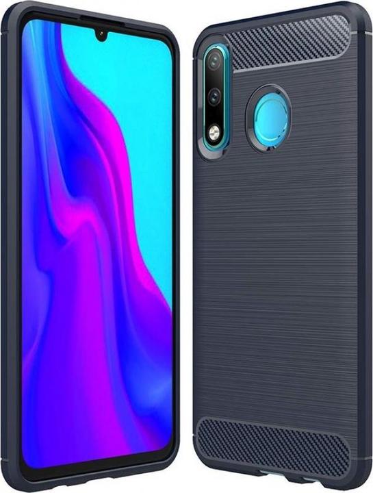 Produktbild Screenguard Huawei P30 Lite Hülle Carbon Brushed Soft TPU (Huawei P30 Lite)