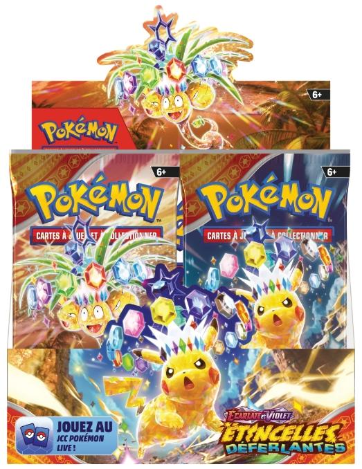 Image du produit Pokémon Etincelles Déferlantes - X36 Boosters (Français, Pack de boosters)