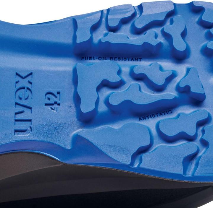Productafbeelding Uvex Sports uvex 1 x-craft lage schoenen S2 68147 zwart, blauw wijdte 10 maat 42 (S2, 42)