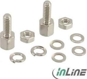 Produktbild InLine Schraubensatz (SUB-D Befestigungssatz)