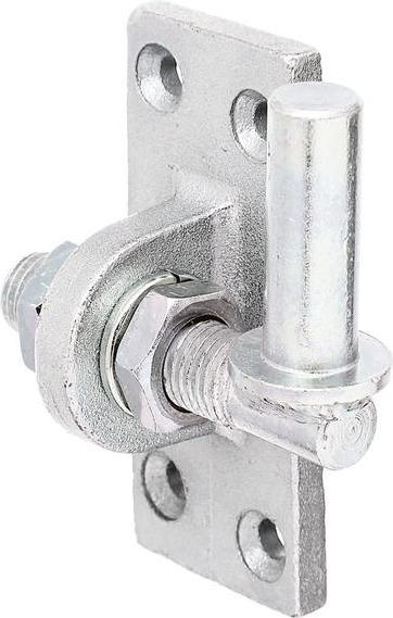 Produktbild GAH Kloben zum Anschrauben 16x45mm galvanisch gelb verzinkt Ausführung verstellbar um 20 mm (Kloben, 6 Stk.)