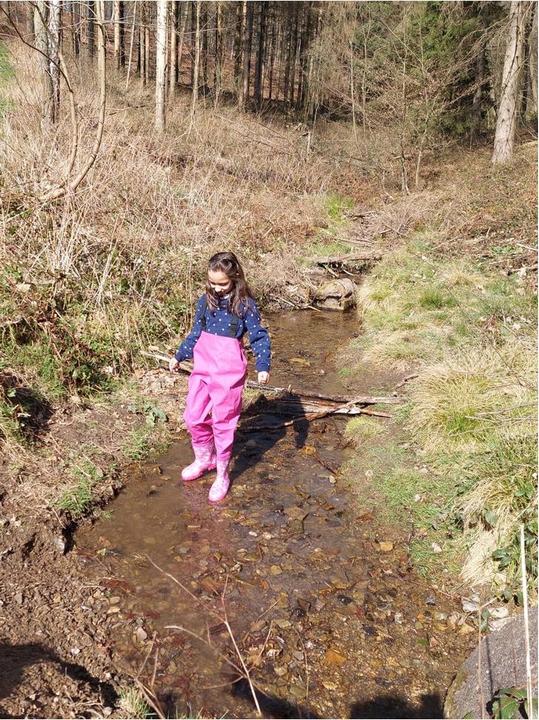 Actual product image Dönges Children's waders, EN 343, pink, size 22/23 (22, 23)