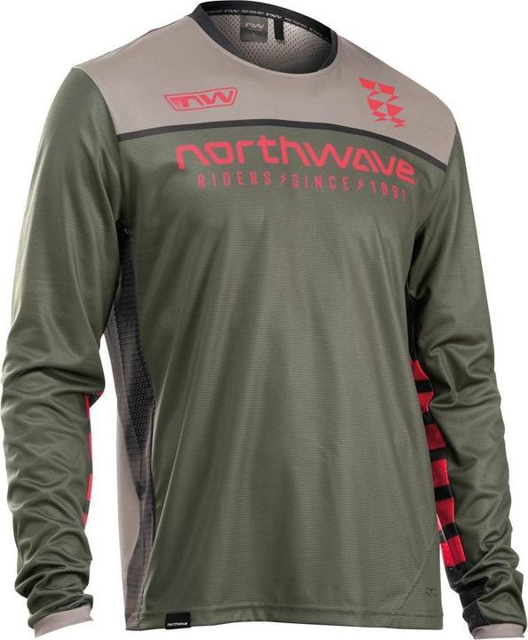 Northwave Edge 2 Jersey Langarm-Radtrikot (S)