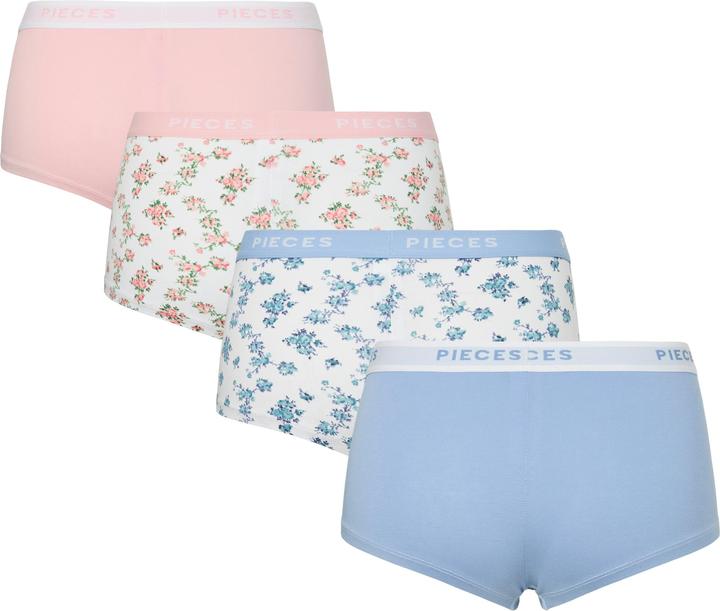 Actual product image Pieces PCLOGO 4er-Pack Boxershorts (XS, pack of 4)