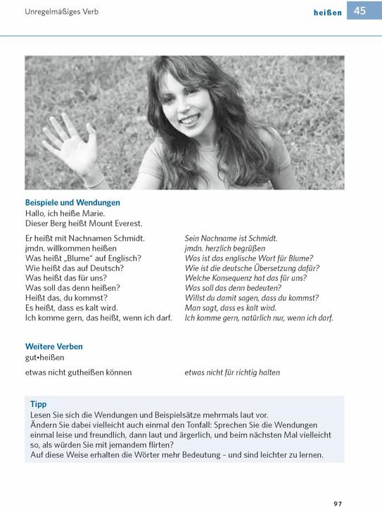 Actual product image Verbtabellen Plus Deutsch als Fremdsprache (German, 2024)