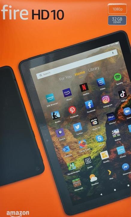 Image du produit Amazon Fire HD 10 (2021) y compris Alexa (10.10", 32 Go, Denim)