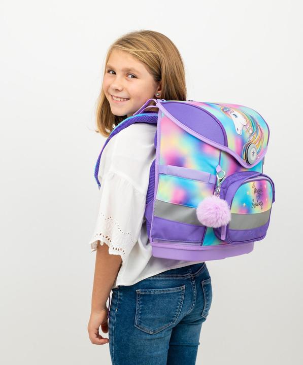 Actual product image Belmil COMPACT Schulrucksack-Set Rainbow Color (19 l)