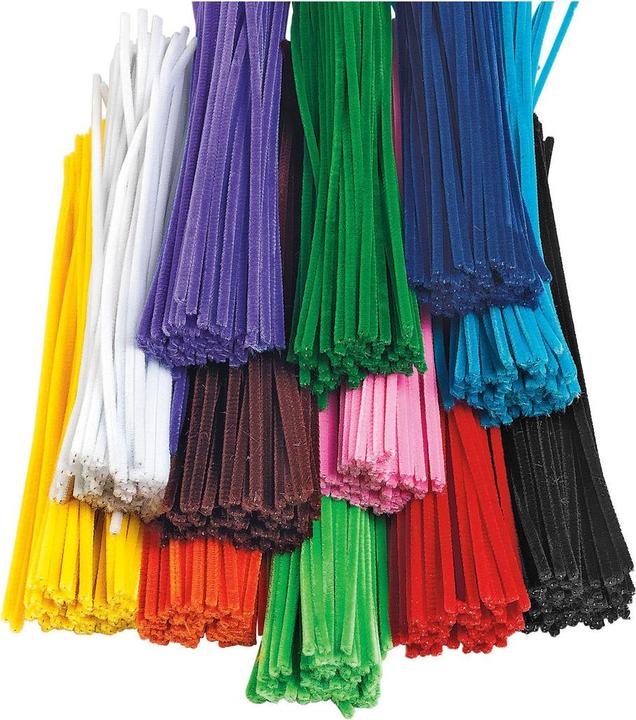 Actual product image Colorations Colourations - Chenille thread colour 12 colours, 600 pcs.