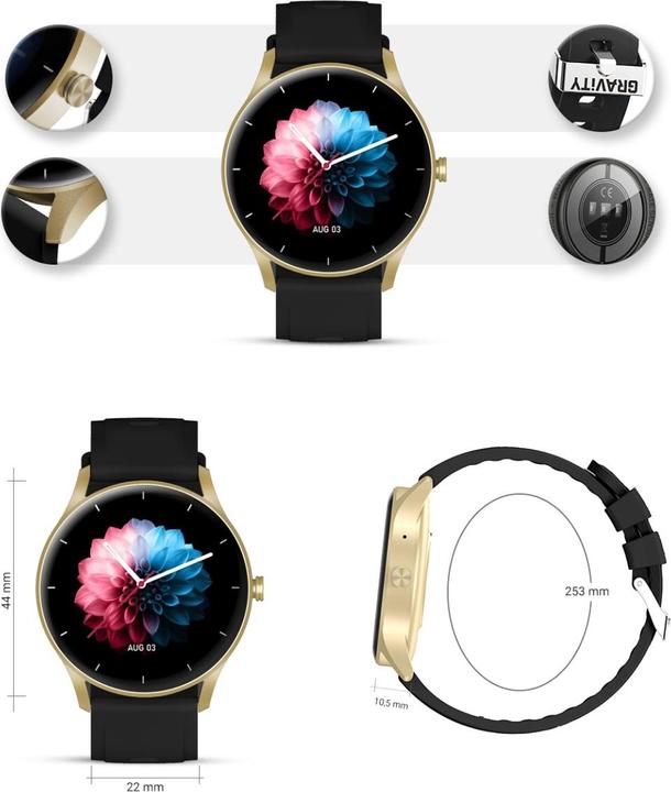 Immagine prodotto Gravity Unisex GT2-3 - Chiamate Bluetooth, quadranti personalizzati (sg019c)