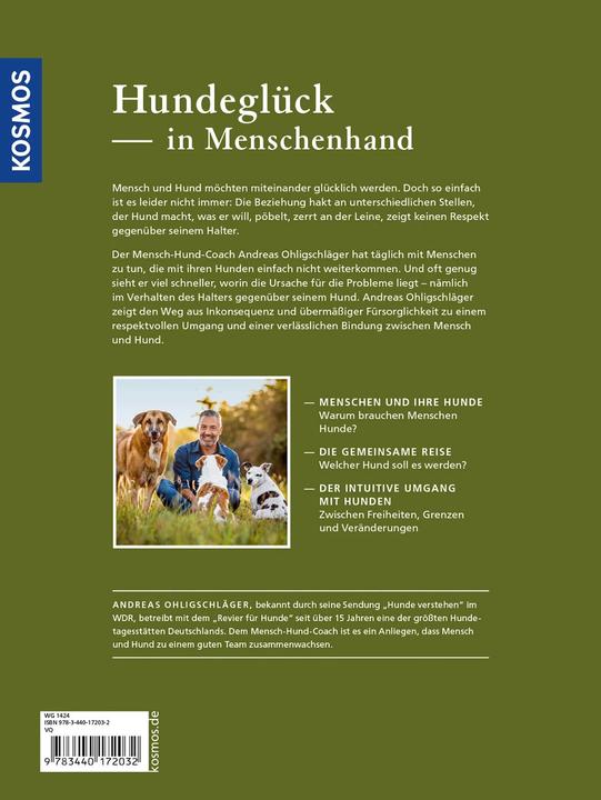 Actual product image Kosmos Hunde als Weggefährten (German, Andreas Ohligschläger, 2021)