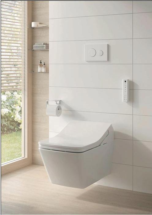 Produktbild TOTO SP Wand-WC tief randlos für SX und SW Washlet weiss