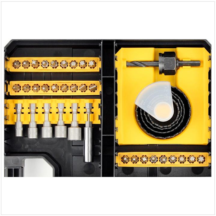 Image du produit DeWalt TStack Kit universel (4 mm, 5 mm, 5,5 mm, 6 mm, 8 mm, 10 mm, 1,5 mm, 2 mm, 2,5 mm, 3 mm, 3,5 mm, 4,5 mm, 6,5 mm, 7 mm)