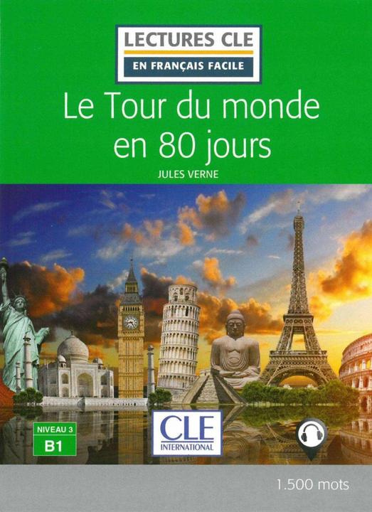Image du produit Le Tour du monde en 80 jours (Allemand, Jules Verne, 2016)