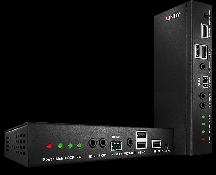 Produktbild Lindy C6 HDMI 4K and USB 2.0 Extender
