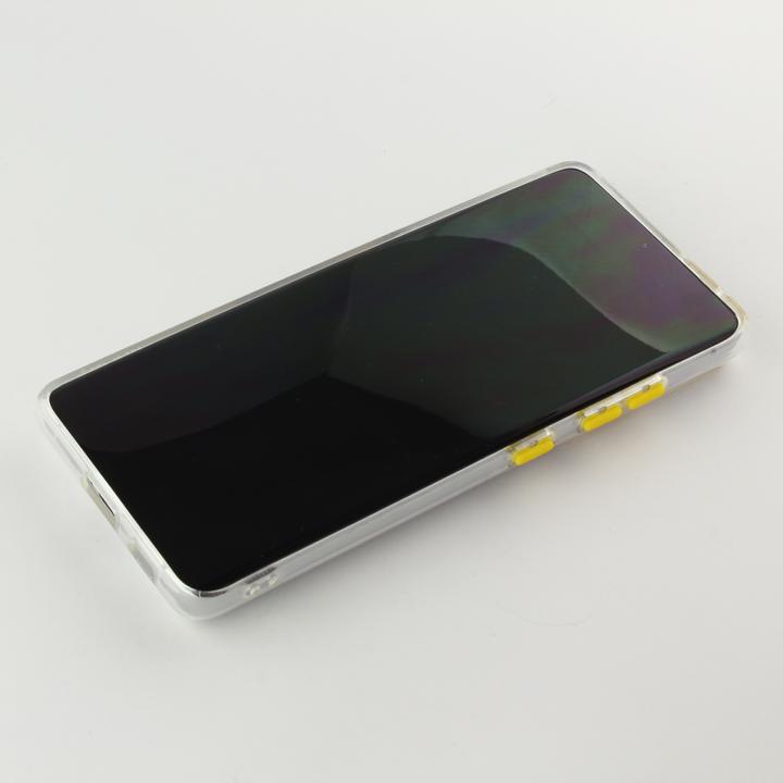Immagine prodotto PhoneLook Coque Caméra clapet avec anneau jaune (Samsung Galaxy S22 Ultra)