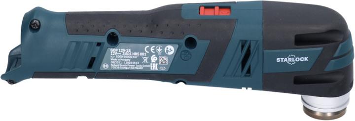 Actual product image Bosch Professional Bosch GOP 12V-28 Professional Cordless Multi Cutter Starlock Brushless + 1x rechargeable battery