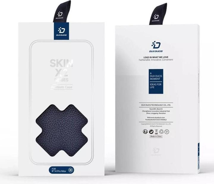 Actual product image Dux Ducis Skin X2 Series Bookcover (Apple iPhone 14 Pro Max)