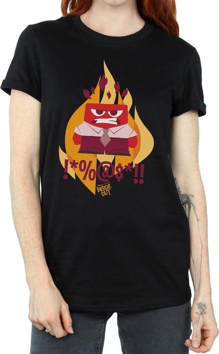 Image du produit Disney - T-shirt INSIDE OUT FIRED UP - Femme (L)
