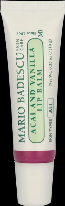 Actual product image Mario Badescu Acai & Vanilla Lip Balm (10 ml)