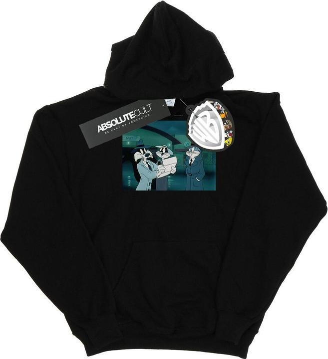 Looney Tunes Bugs Bunny Sylvester Letter Kapuzenpullover (M)