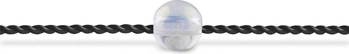 Actual product image Seelenband Bracelet "Clarity Founder (23 cm, Crystal, Vegan pearl silk)