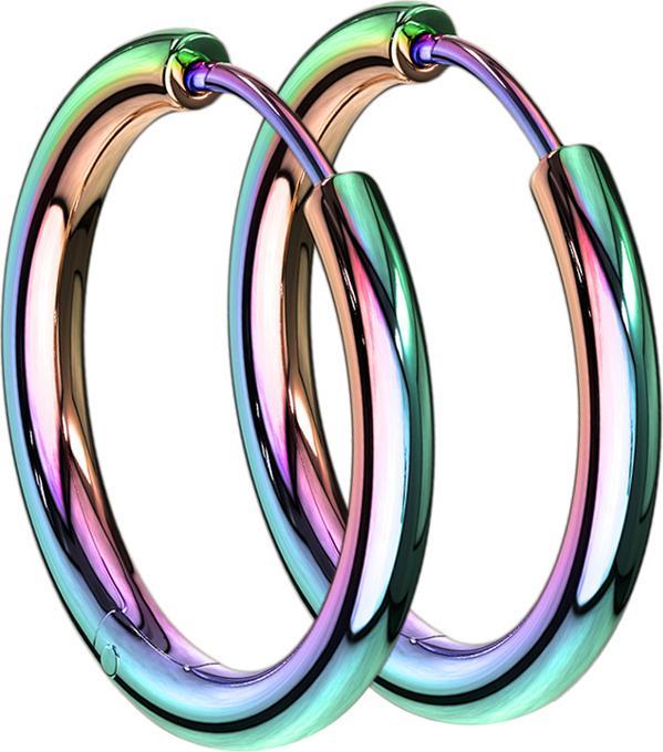 Image du produit Star Piercing Boucle d'oreille couleur (sans laiton, Acier chirurgical 316L)