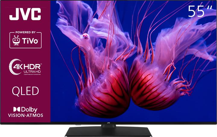 JVC LT-55VUQ3455 LED-TV UHD QLED TIVO (55", QLED, 4K, 2024)