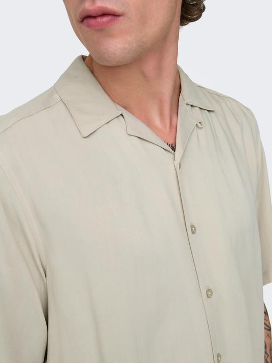 Actual product image Only & Sons Plain short sleeve shirt (L)