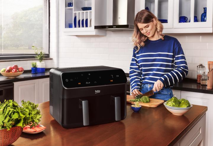 Actual product image Beko FRL5388B ExpertFry Dual Zone Air Fryer