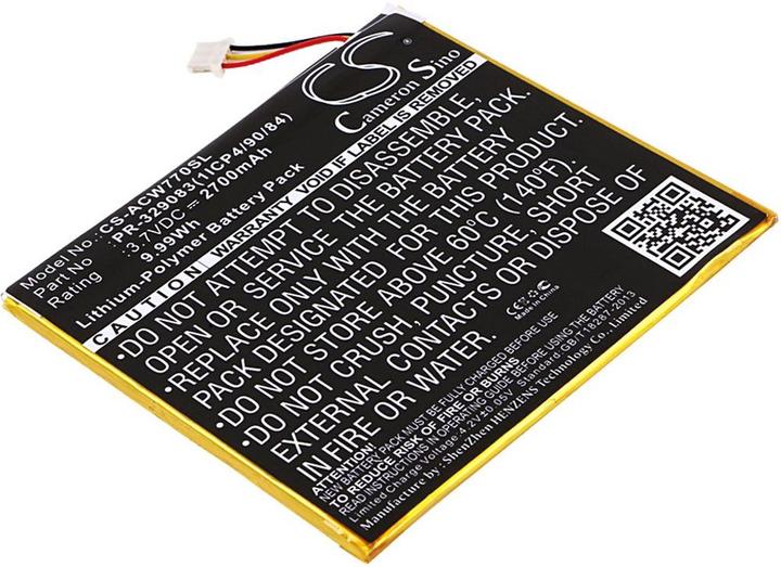 Produktbild NoName Battery for Acer Iconia One 7 B1-770 etc