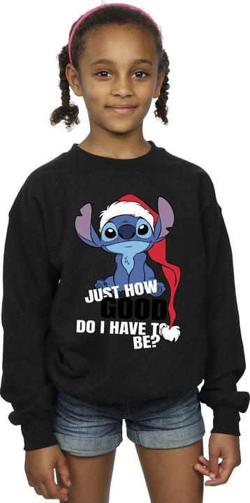 Actual product image Disney Girls Lilo & Stitch Just How Good Sweatshirt (140, 146)