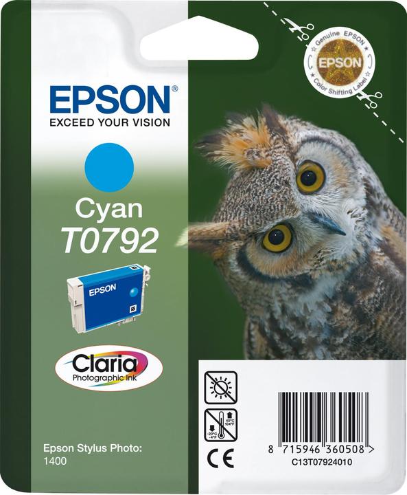 Produktbild Epson T0792 Claria Photographic (C)