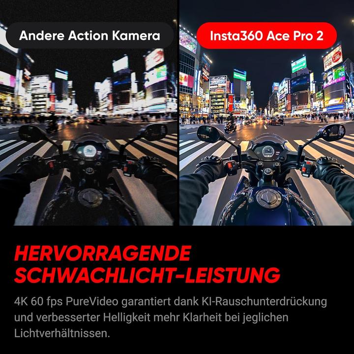 Produktbild Insta360 Ace Pro 2 Doppel-Akku-Bundle (30p, WLAN, Bluetooth)