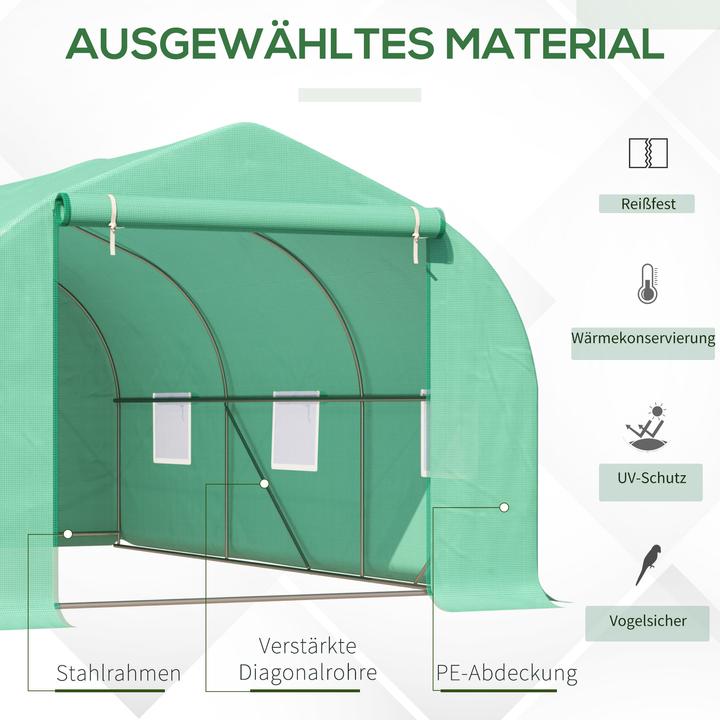 Image du produit Outsunny Foliengewächshaus