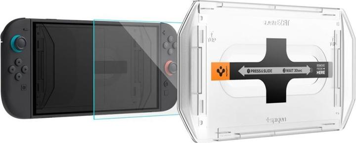 Image du produit Spigen - Screen Protector Glas.tR EZ-FIT (2pack) - for Nintendo Switch 2 - Clear (Switch 2)
