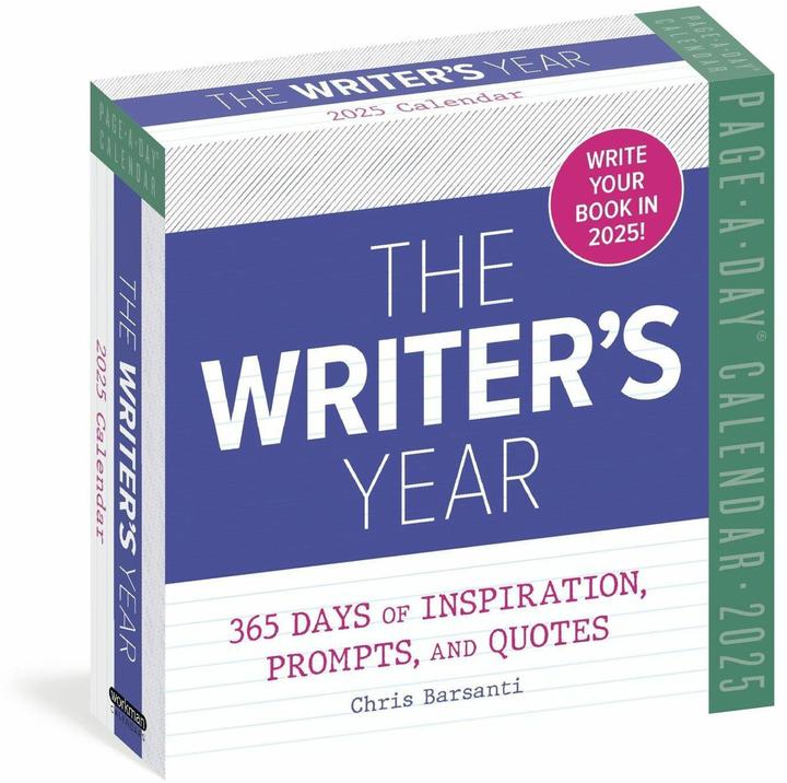 Produktbild Writer's Year Page-A-Day® Calendar 2025 (Englisch)
