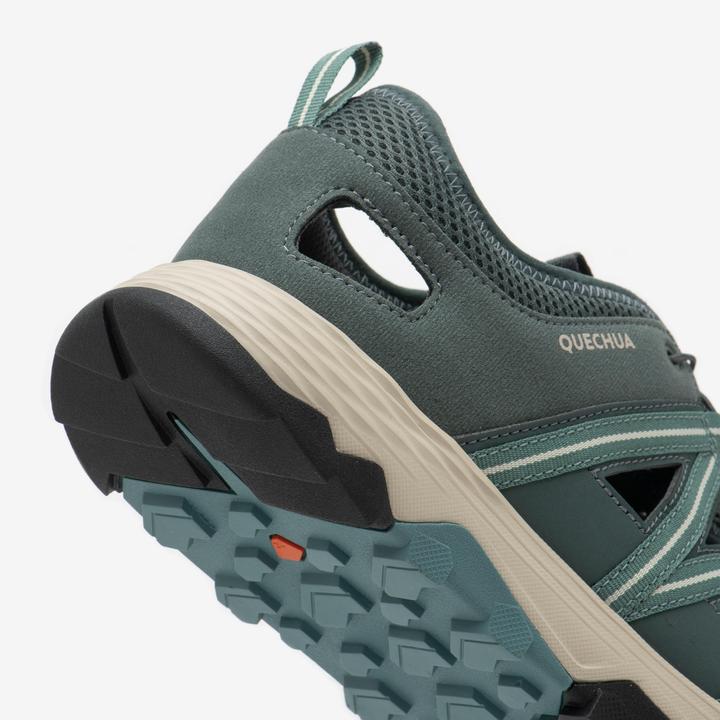 Actual product image Quechua Sandalenschuhe Trekkingsandalen Herren Wandern - NH900 Fresh grau (47)