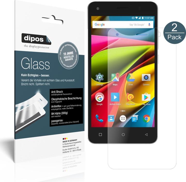 Produktbild Dipos Displayschutz Anti-Shock (1 Stück, Archos 50b Cobalt Lite)