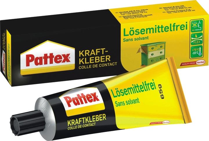 Produktbild Pattex Kraftkleber Lösemittelfrei (65 g, 50 ml)