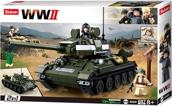 Image du produit Sluban WWII - T34/84 Geallieerde Tankjager
