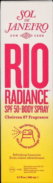 Produktbild Sol de Janeiro Rio Radiance SPF 50 Body Spray 200 ml (Sonnenspray, SPF 50, 200 ml)