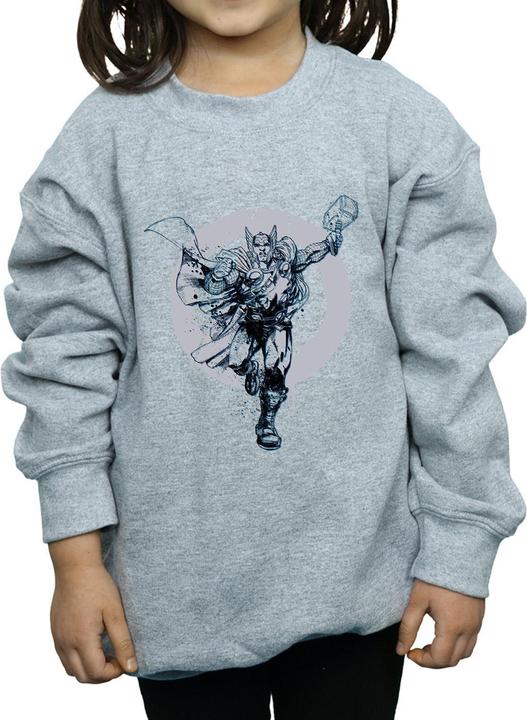 Image du produit - Sweat THOR CIRCLE - Fille (152, 158)