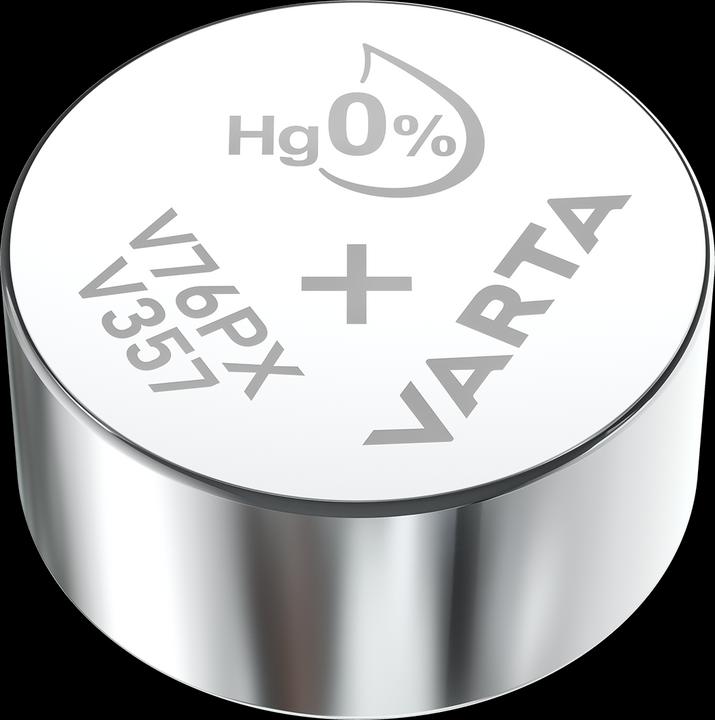 Produktbild Varta V357 / SR1154W - 10 Knopfzellen (10 Stk., SR44, 28L, 143 mAh)