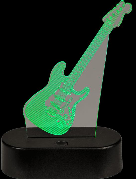 Actual product image TOP 3d Lamp Guitar