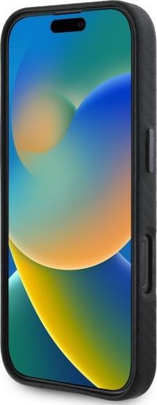 Actual product image BMW BMHCP16X23PUFWC iPhone 16 Pro Max 6.9" czarny/black hardcase Carbon Wrapped Metal (Apple iPhone 16 Pro Max)