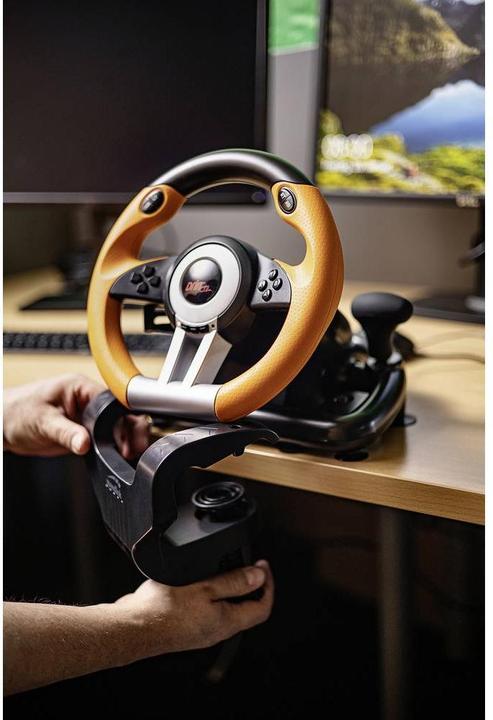 Immagine prodotto Speedlink Supporto da tavolo per volante DRIFT O.Z e TRAILBLAZER, nero (PS4, PS3, Switch, PC)