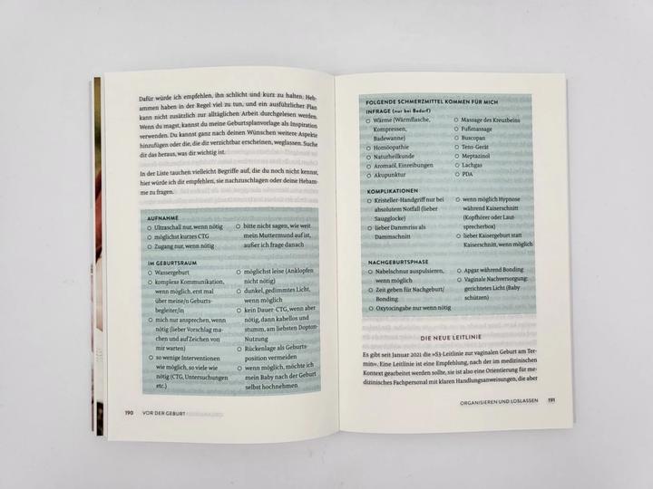 Actual product image Die Friedliche Geburt (German, Kristin Graf, 2022)