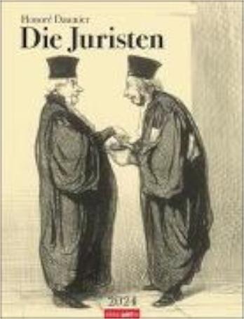 Produktbild Honoré Daumier Die Juristen Kalender 2024 (Deutsch)