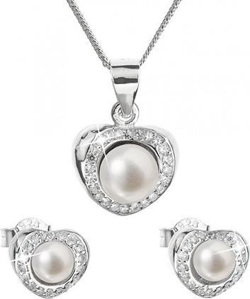 Immagine prodotto Evolution Group Luxury Silver Set with Genuine Pearls Pavon 29025.1
